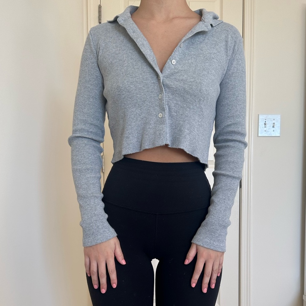 Brandy Melville button up long sleeve